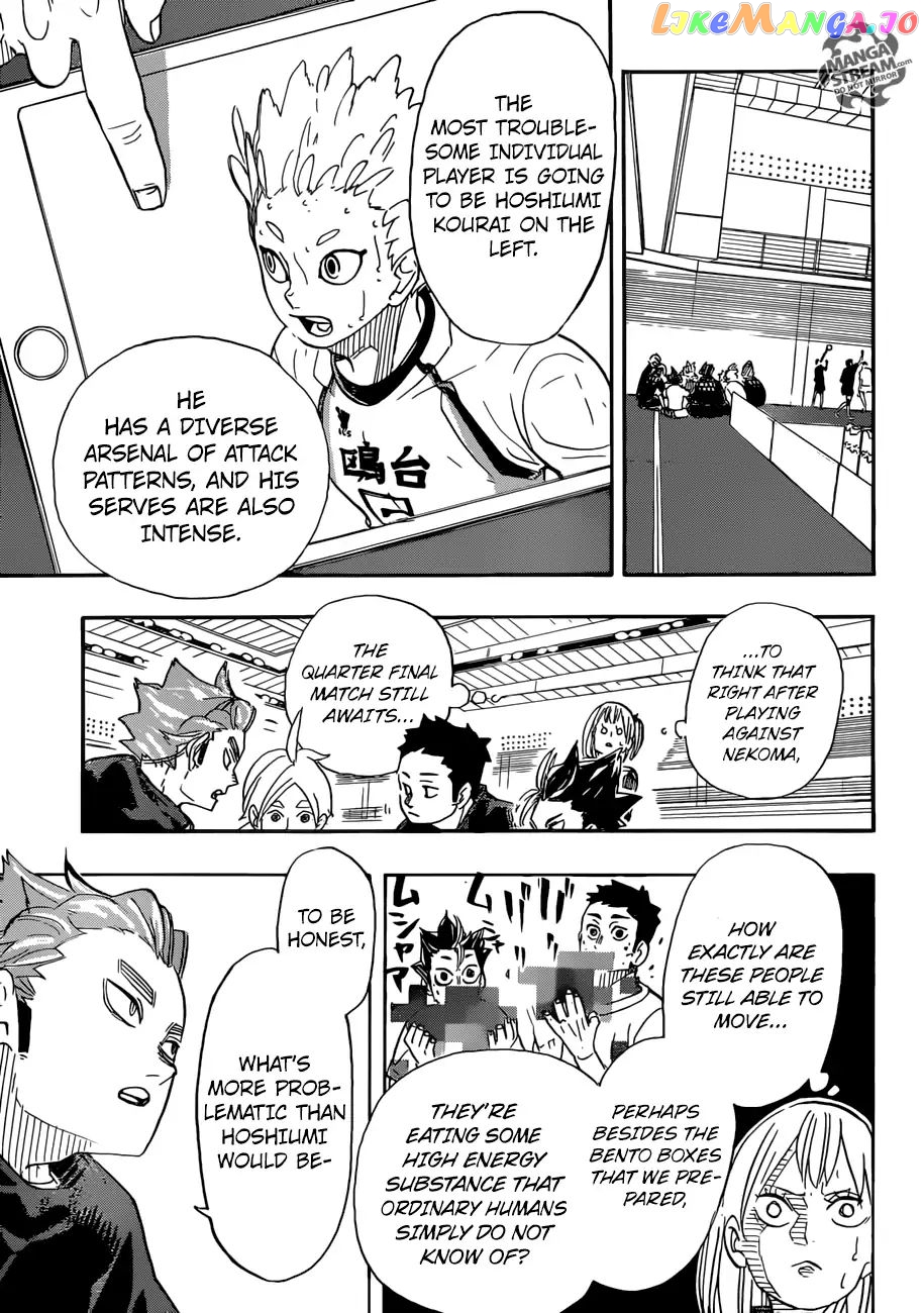 Haikyuu!!, Chapter 338 image 06